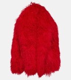 David Koma Shearling jacket