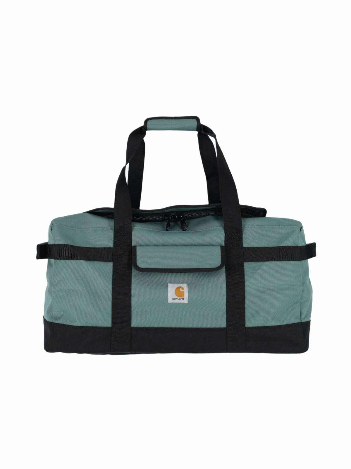 Carhartt Wip Canvas Graphic Beach Bag Black Duffle Bags