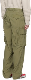 Undercoverism Green Button Tab Cargo Pants