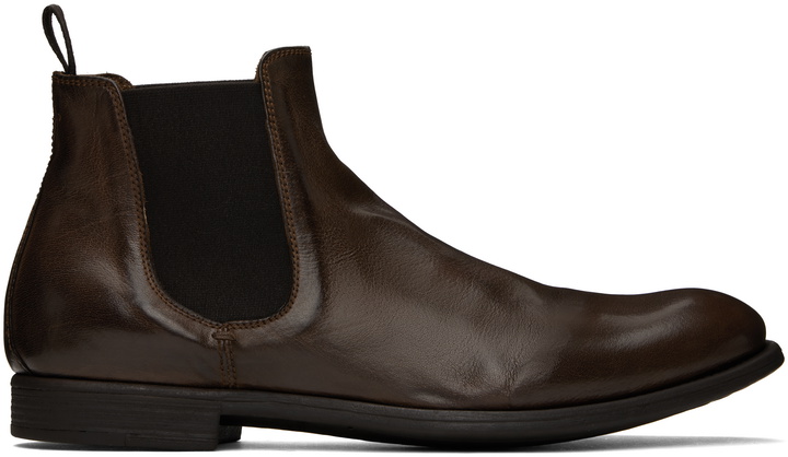 Photo: Officine Creative Brown Chronicle 123 Chelsea Boots