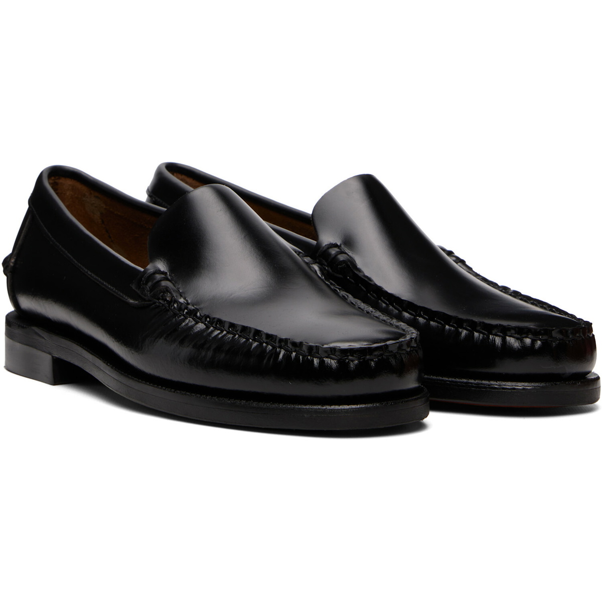 Sebago Black Frank Loafers