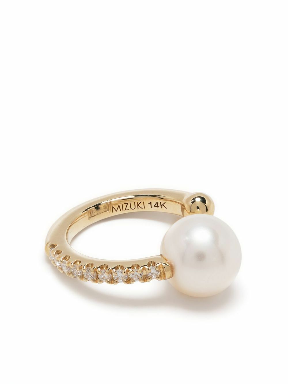 Mizuki 14K Yellow Gold Sea Of Beauty Pearl Drop Earrings Mizuki