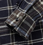 J.Crew - Checked Slub Cotton-Flannel Shirt - Blue