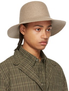 Junya Watanabe Beige Muehlbauer Edition Wool Beach Hat