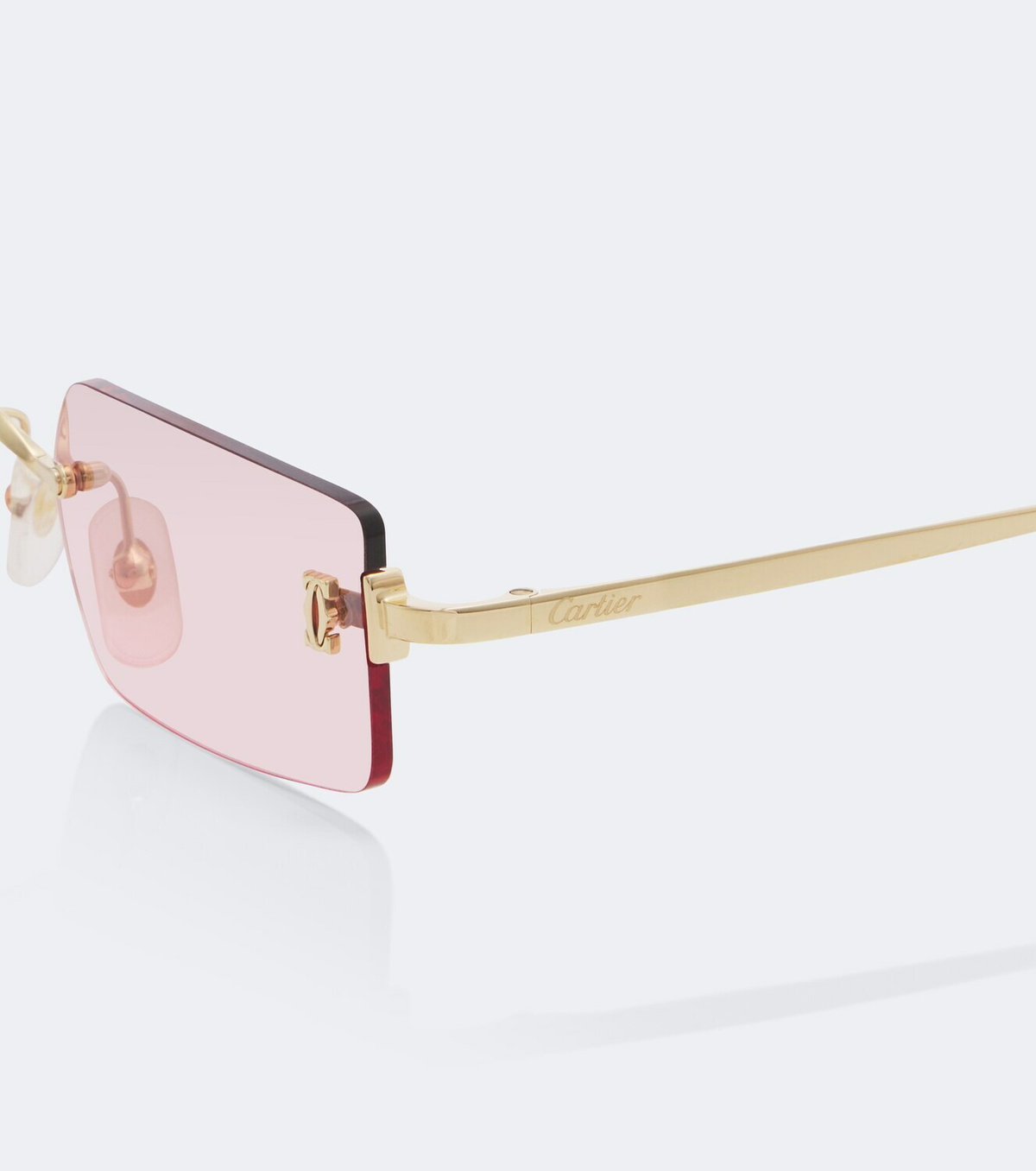 Cartier Eyewear Collection C De Cartier rectangular sunglasses