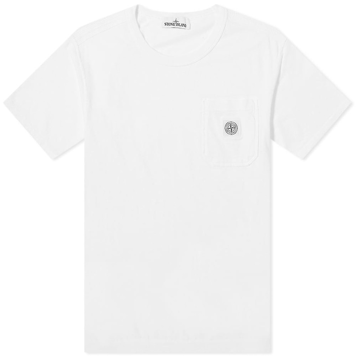 Photo: Stone Island Washed Patch Pocket Tee