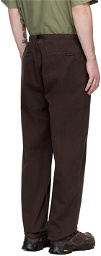 Gramicci Brown Relaxed-Fit Trousers