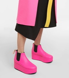 Loewe Leather platform Chelsea boots