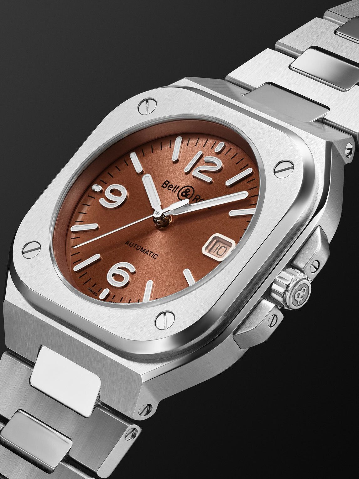 Bell & Ross - BR 05 Automatic 40mm Stainless Steel Watch, Ref. No. BR05A-BR-ST/SST