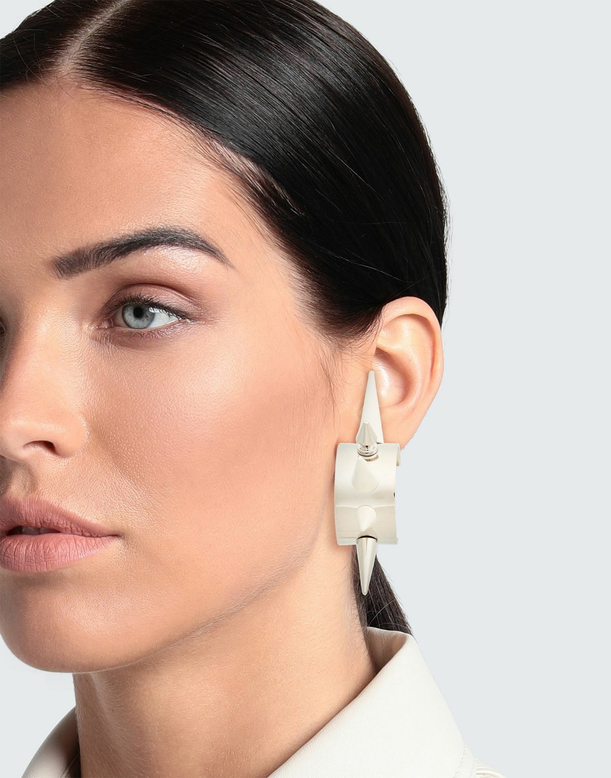 Acne Studios Womens Earrings in Silver