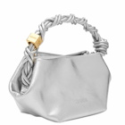 GANNI Women's Bou Bag Mini in Silver 