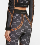 Gucci - GG jersey jacquard leggings
