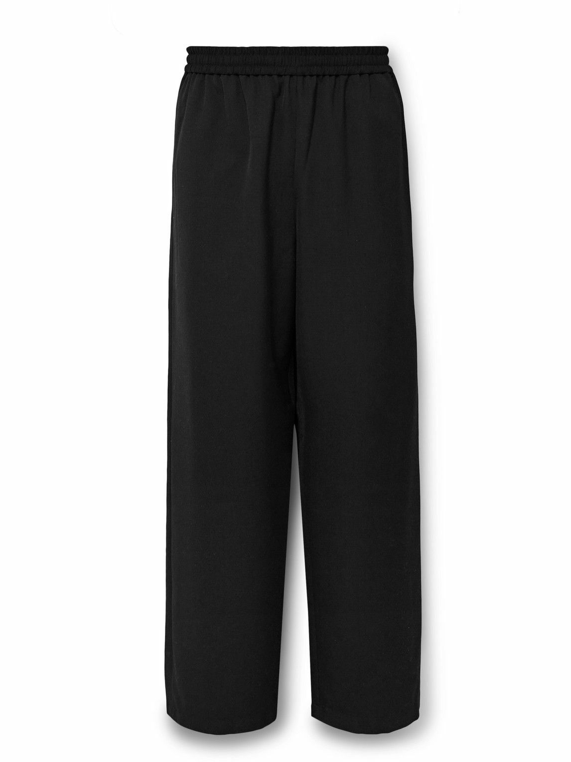 Acne Studios - Canvas Wide-Leg Trousers - Black Acne Studios