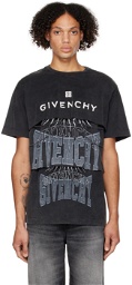 Givenchy Grey Tiered T-Shirt