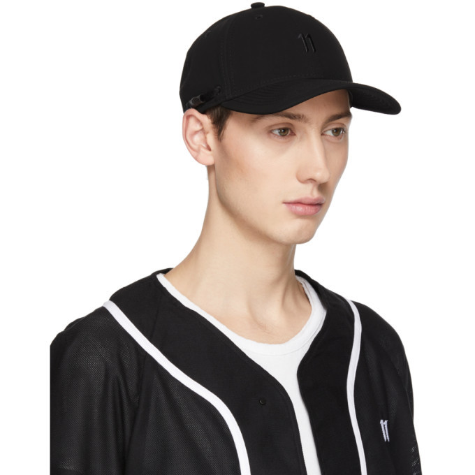 11 by Boris Bidjan Saberi Black New Era Edition Logo Baseball Cap