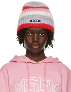 MSGM Multicolor Striped Beanie