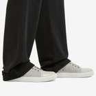 Lanvin Men's DBB1 High Shine Toe Cap Sneaker in Powder Grey