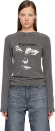 mfpen Gray Merch LS T-shirt