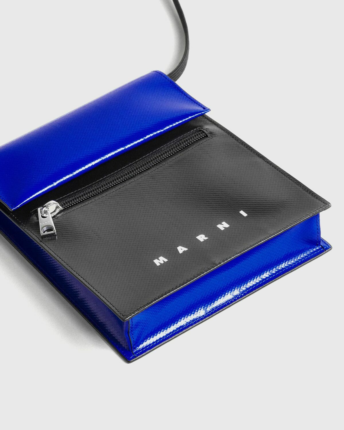 Marni Tribeca Shoulder Bag Black|Blue Small Bags Marni
