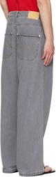 Gimaguas Gray Baggy Jeans