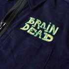 Brain Dead Mushroom Embroidered Corduroy Shirt Jacket