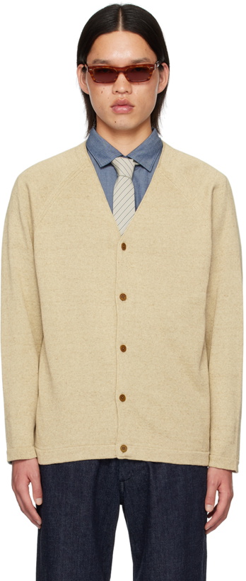 Photo: nanamica Beige KODENSHI Cardigan