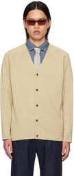 nanamica Beige KODENSHI Cardigan