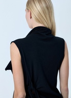 Yohji Yamamoto High Twisted French Terry Braided Top