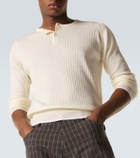 Wales Bonner Nile wool and cotton Henley shirt