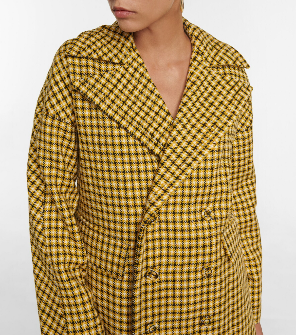 Plan C - Houndstooth wool blazer