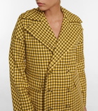 Plan C - Houndstooth wool blazer