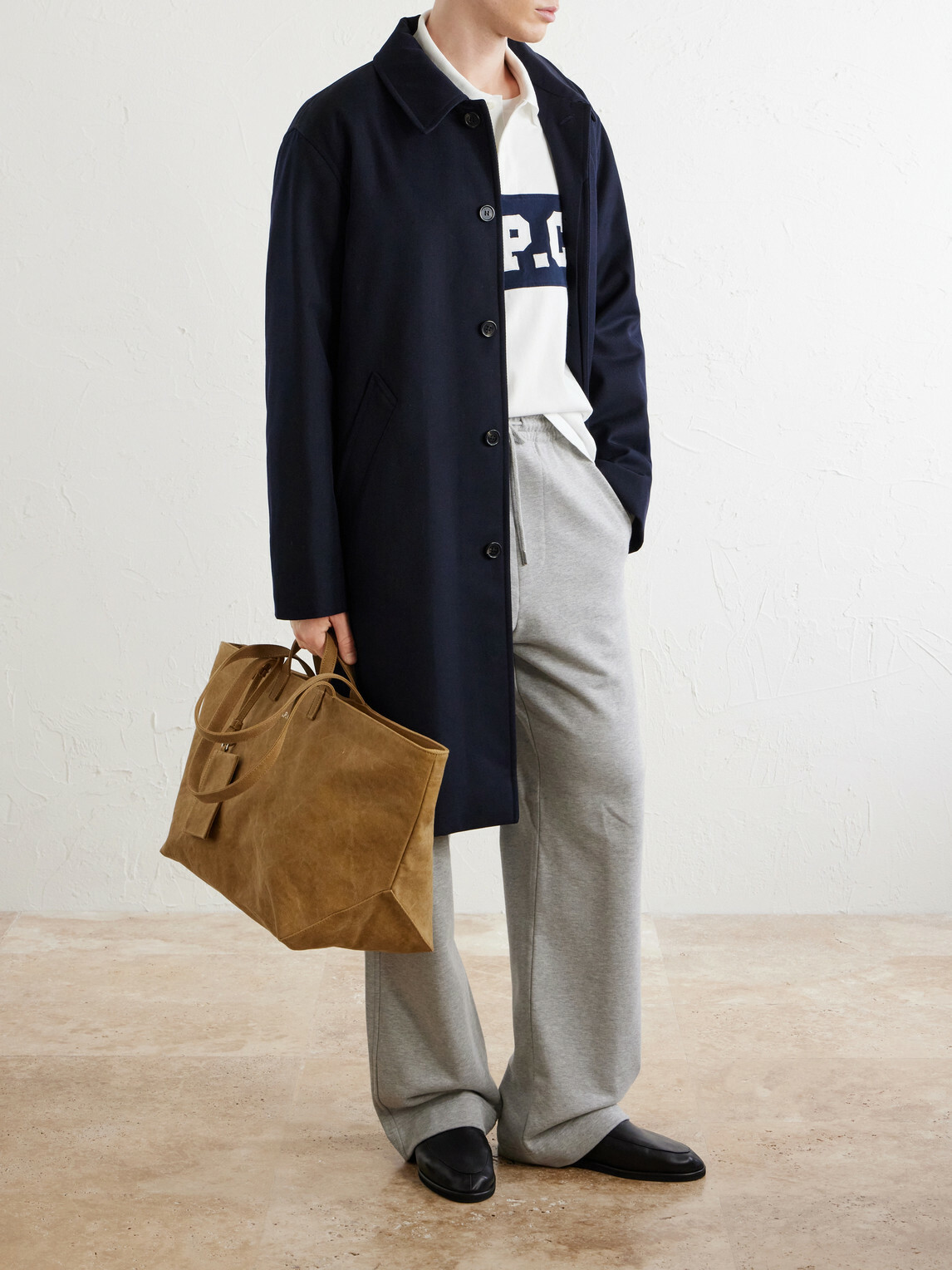 A.P.C. - Le Drummer Denim Tote Bag