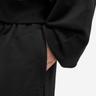 WARDROBE.NYC Women's Semi Matte Track Pants in Black