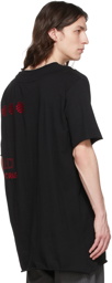 Yuki Hashimoto Black Cotton T-Shirt