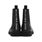 Versace Jeans Couture Black Combat Boots