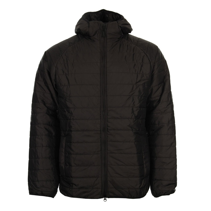 Photo: Level Hooded Quilt Jacket - Black