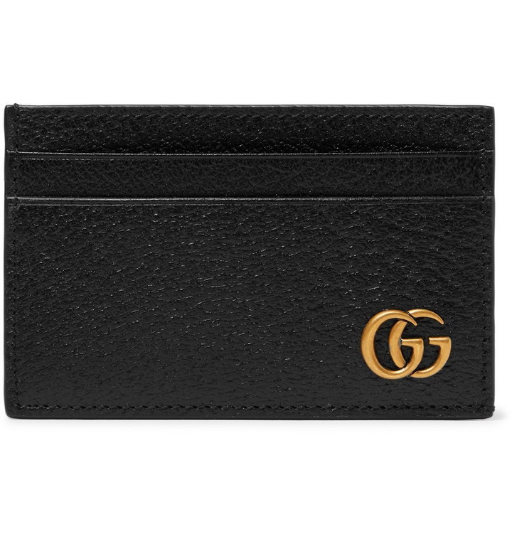 Photo: Gucci - Marmont Full-Grain Leather Cardholder - Black