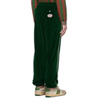 Gucci Green Velvet Lounge Pants