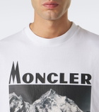 Moncler Logo printed cotton jersey T-shirt