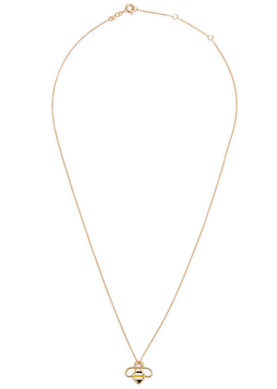 Aliita Bee Brillante 9kt Gold Necklace - Yellow - One Size