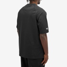 Y-3 Men's 3 Stripe Long sleeve T-shirt in Black/Off White