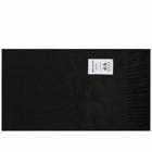 Norse Projects Men's Moon Lambswool Scarf in Black