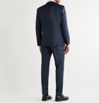 HUGO BOSS - Huge/ Genius Slim-Fit Virgin Wool Suit - Blue