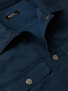 A.P.C. - Alex Cotton-Twill Shirt Jacket - Blue