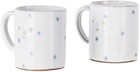 Rami Kim Studio White & Blue Lucy Mug Set