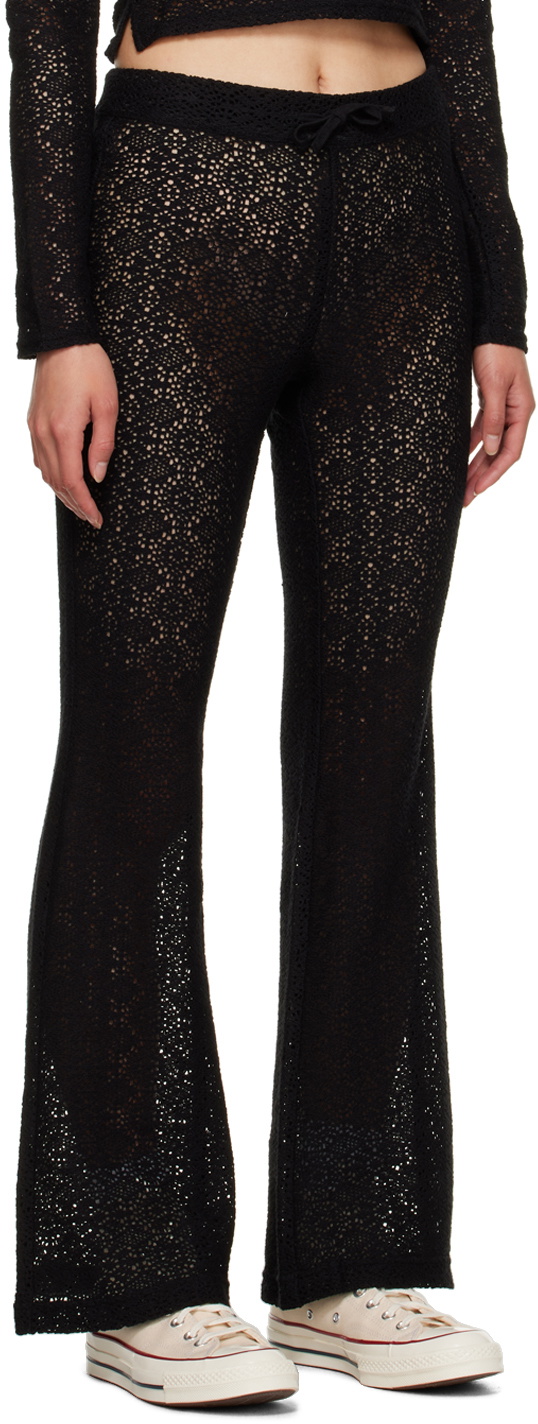 Saturdays NYC Black Rijka Lounge Pants