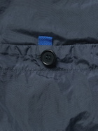 Aspesi - Padded Garment-Dyed Nylon Blazer - Blue