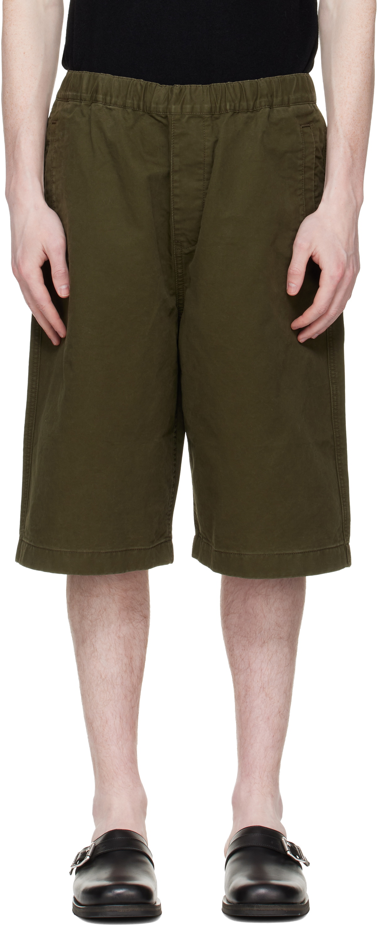 Entire Studios Khaki Boxing Shorts