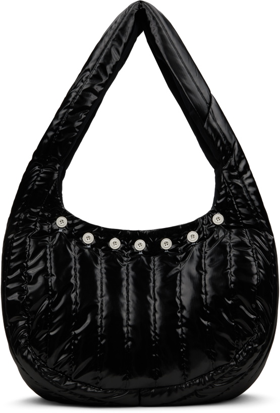 Photo: Omar Afridi Black Quilted Lidia Tote