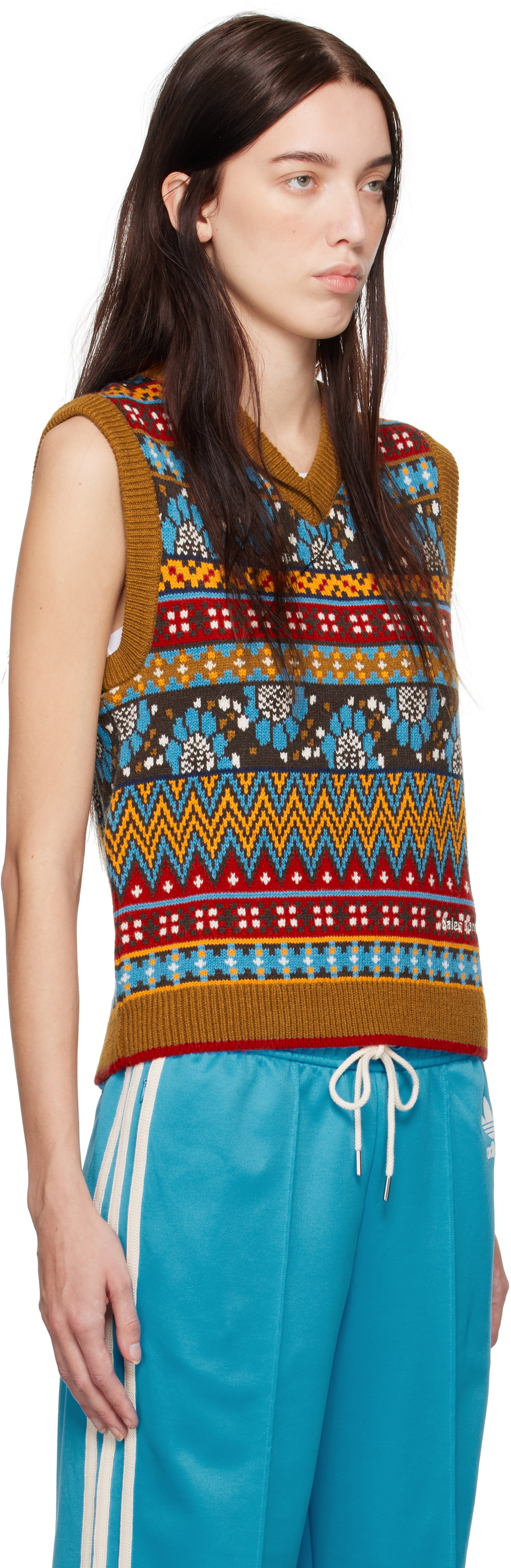 Wales Bonner Multicolor adidas Originals Edition Knit Sweater